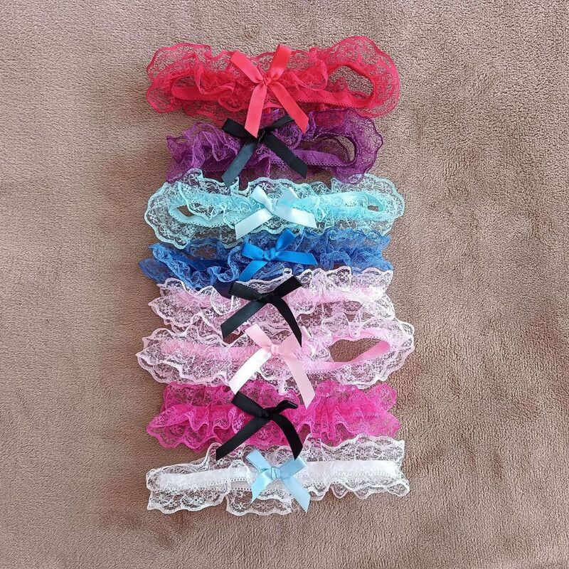 Jewelry Cross-border New Japanese Lace Lace Thigh Ring Bridal Wedding Dress Small Accessories Thigh Flower Wedding Leg Set