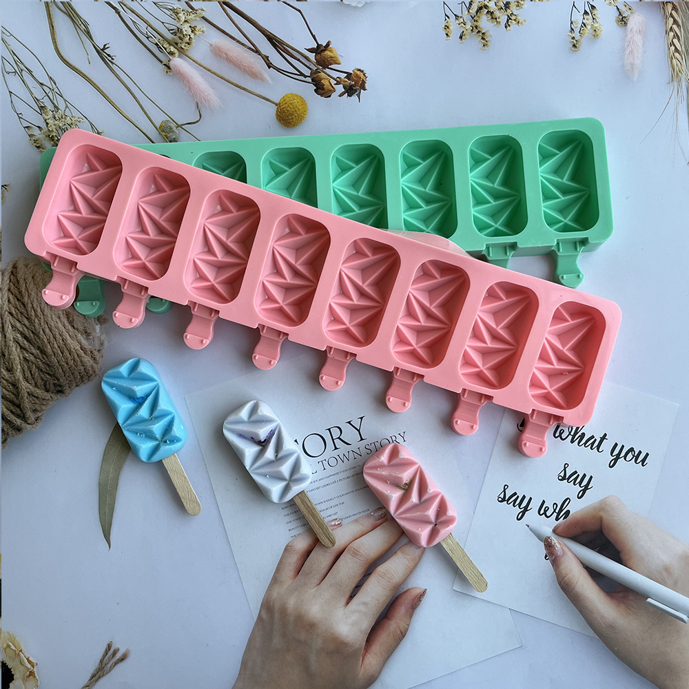484 molde de helado de silicona molde de helado de helado molde de helado para hacer suministros de fiesta de verano