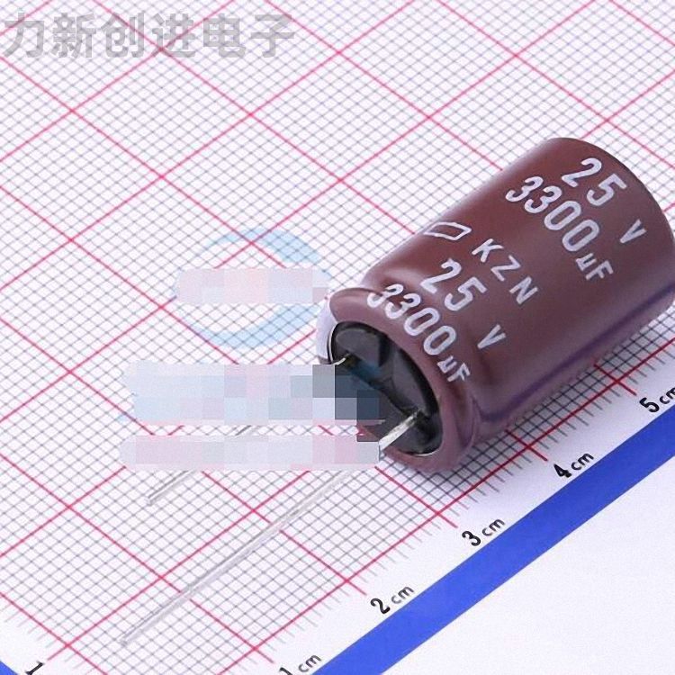 EKZN250ELL332ML25S描述3300uF 25V电解电容器