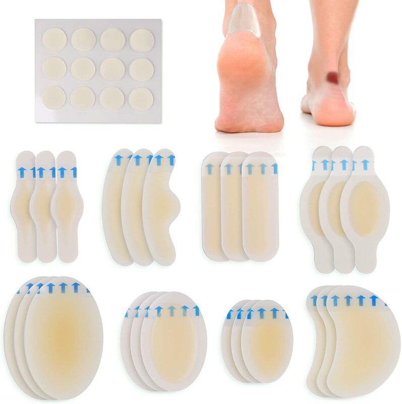 Anti-wear Foot Artifact Heel Sticker High Heel Shoes Toe Foot Sticker Invisible Adhesive Tape Ankle Sticker Blister Sticker