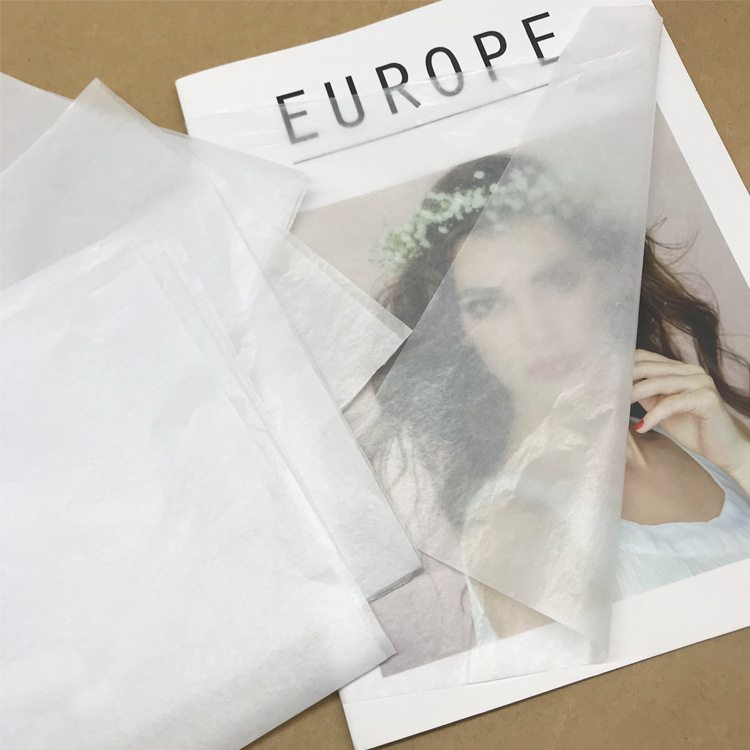 21克白色半透明蜡光纸 大张白色防油纸 防潮保鲜纸 现货75*100CM