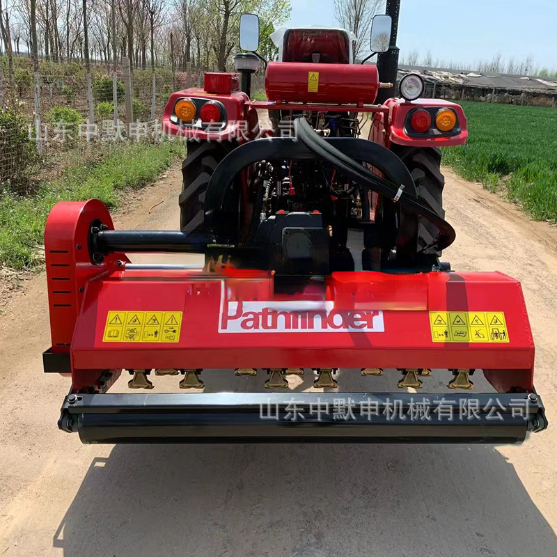 杂草树枝粉碎机拖拉机连接式垂刀直刀除草机秸秆还田机割草机