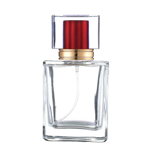 Manufacturer wholesale quality assurance cosmetic packaging perfume refill bottle 50ML glass spray portable empty bottle