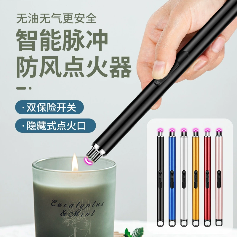 Природный газ ароматерапевтическая свеча зажигалка импульсный зажигалка зажигалка