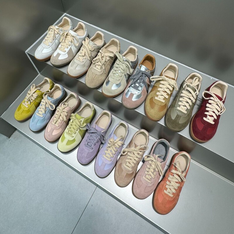 Elk girl "grapefruit training shoes" casual leather sneaker fashion versatile thick-soled Forrest Gump shoes board shoes women