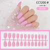 Matte nail stickers, fake nails for nails, manicure tools set for manicure, ready-made product, 24 pieces