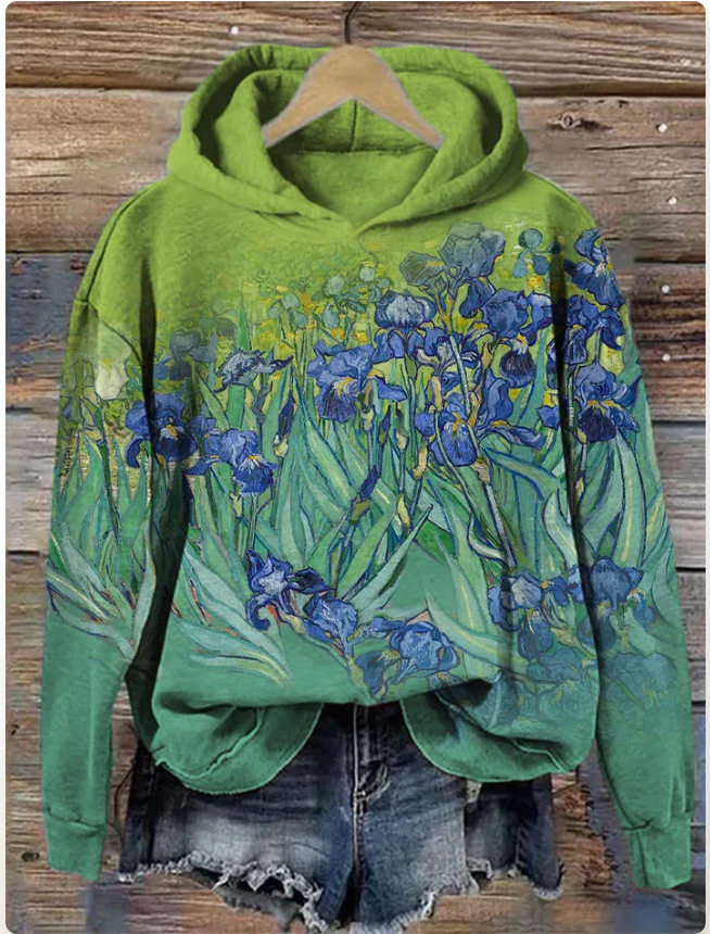 Felpa con cappuccio oversize coreana da strada – Felpa con zip e spalle scese da donna (bianca, pesante, dalla S alla 5XL)_voghion.com