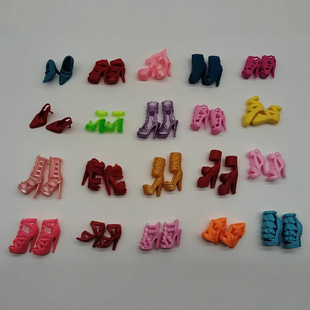 Bobby doll shoes accessories children and girls DIY play house toy high heels sneaker accessories