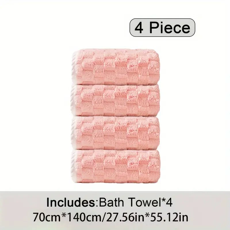 Пылезащитное халатик Coral fleece полотенце (пухлый) из 100% полиестра, размеры 35×75 и 70×140 см, варианты упаковки