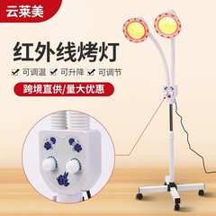 美容院専用ダブルヘッドダブル制御電熱焼きランプ家庭用焼きランプ床置き式赤外線焼きランプクロスボーダー卸売