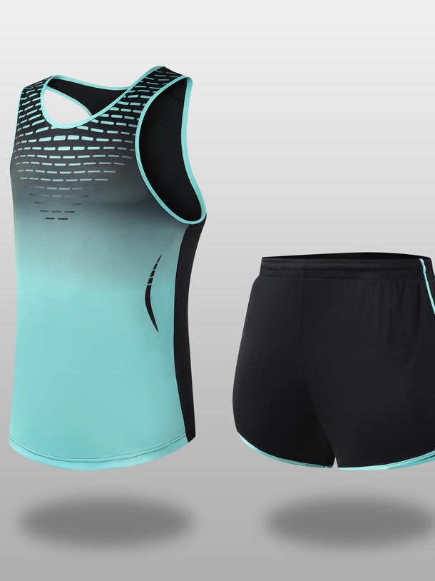 Nuevo conjunto de trajes de atletismo de deportes, prueba de obstáculos, trajes de entrenamiento para hombres y mujeres, maratón 906