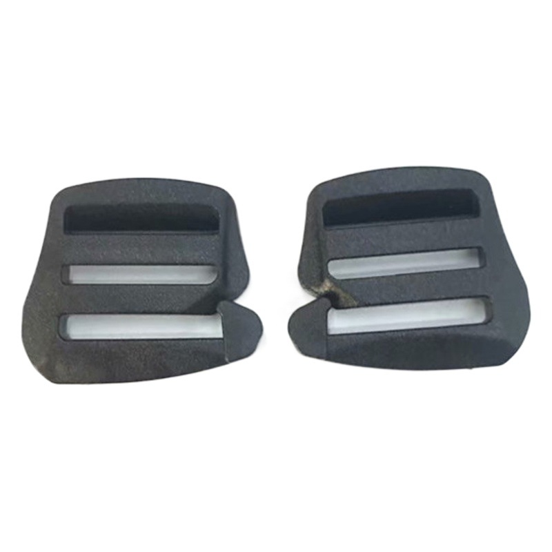 Luggage accessories plastic nine-word hook plastic eye buckle opening nine-word buckle wear ribbon 25MM