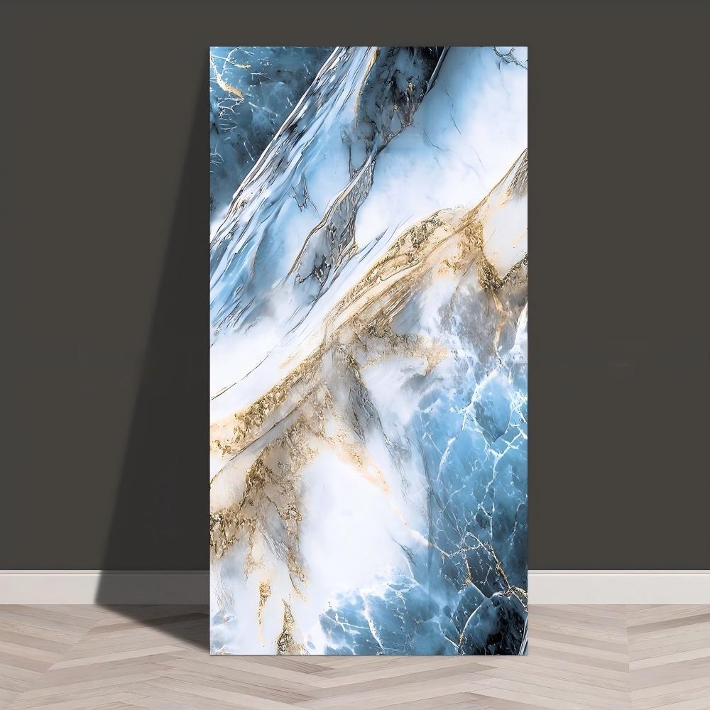 azulejos imitados mármol pegatinas de pared PVC placa de aluminio y plástico decoración papel pintado impermeable a prueba de humedad papel pintado autoadhesivo pegatinas de cocina