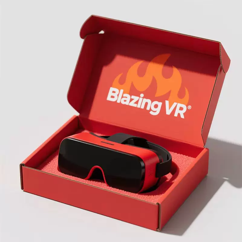 飞机盒vr眼镜礼品盒包装盒定制深圳电子数码产品包装瓦楞纸盒