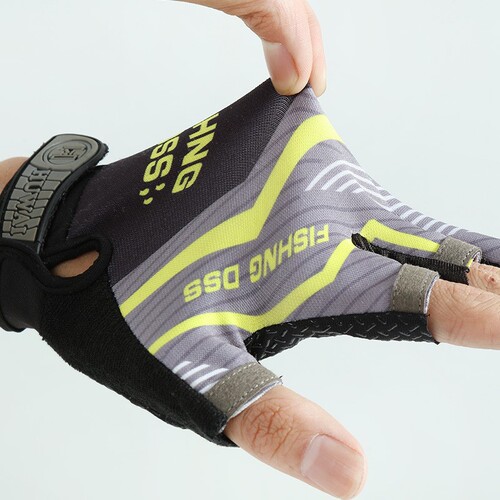 Luya Fei knocking gloves waterproof fish catching three-finger anti-slip anti-hanging gloves competitive gloves protective gloves