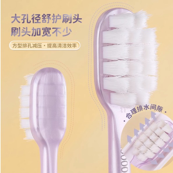 Doctor Blanc cepillo de dientes de lana ultra suave caja de regalo para adultos decoración para el hogar pareja independiente