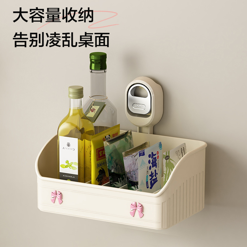 吸盤棚壁掛け風呂収納ケース厨房無取付化粧品化粧ケース化粧品化粧品化粧品収納棚|undefined