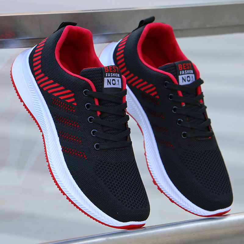 블랙 레드 212 [메쉬 통기성]