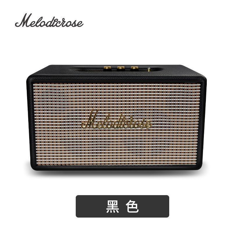 メロディックメロディーローズ02レトロワイヤレスbluetoothスピーカーデスクトップ重低音ハイパワーアウトドアオーディオ|undefined