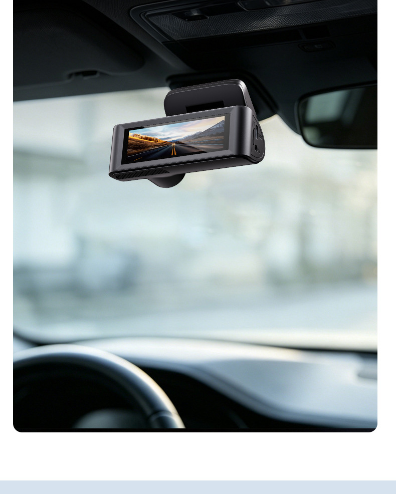 4K Ultra-Clear Driving Recorder, New Model with Wifi Connectivity, Starlight Night Vision, Intelligent Loop Recording, Automatic Coverage