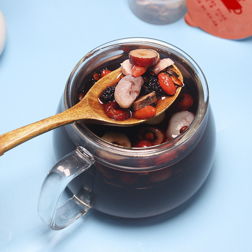 Chengrentang Ziziphus Seed, Poria, Lily Tea 30 cans/box Small cans of lotus seed, lily, dried yam, mulberry tea