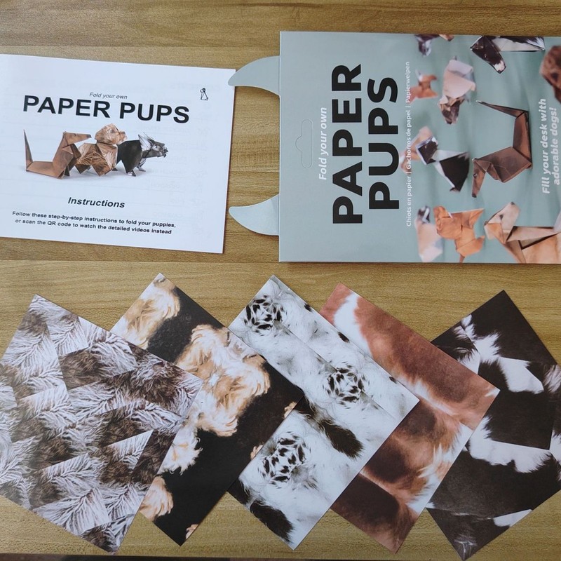 新款DIY Paper Cats DIY纸猫折叠动物折纸50pcs|undefined
