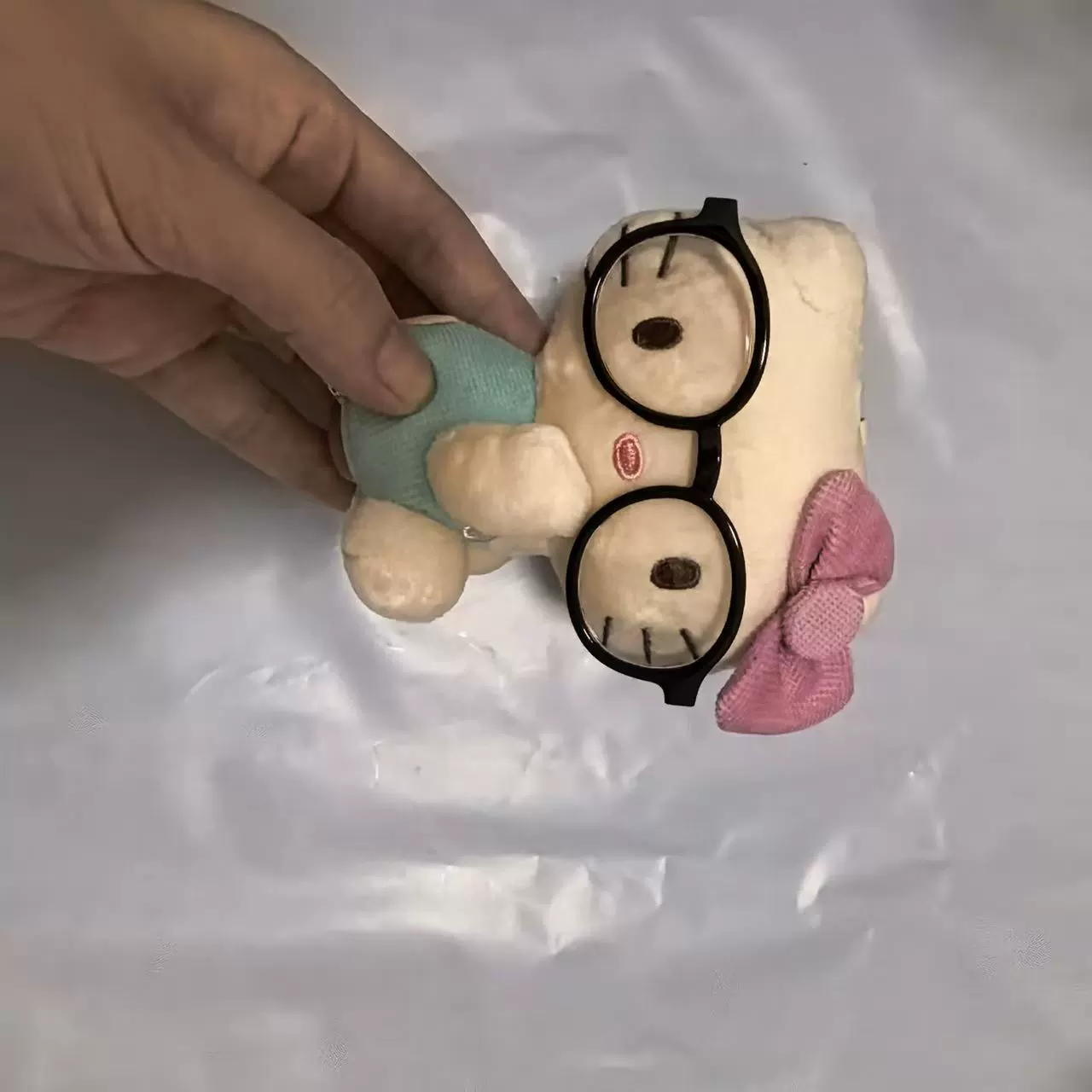 Плюшевый брелок (Sanrio) Hello Kitty, плюшевая кукла-талисман, размеры 10–16 см