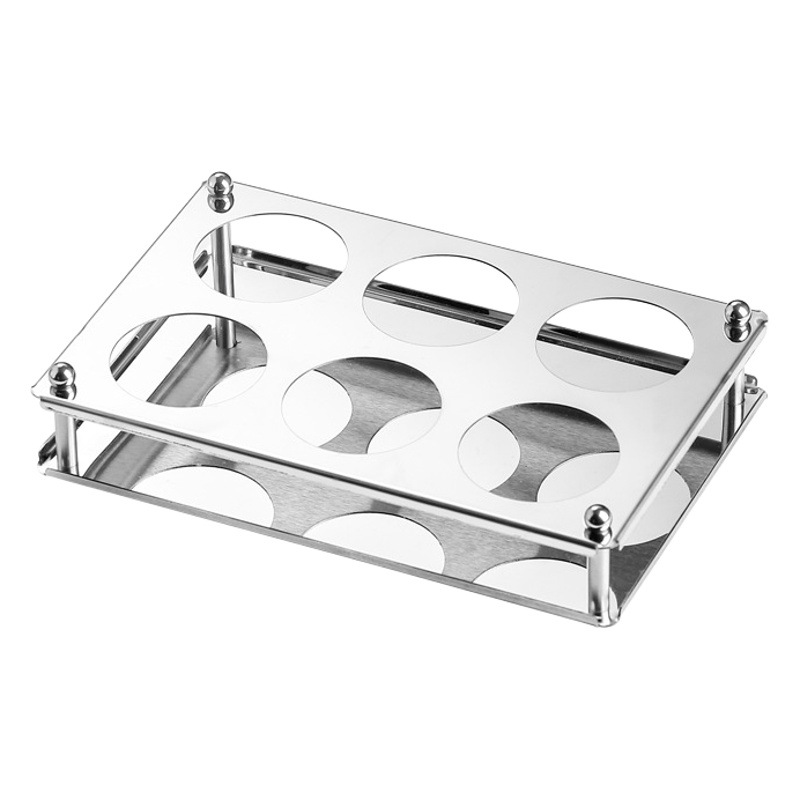 Barra de vidrio templado KTV taza de cerveza traje hogar comercial sostenedor de la taza de acero inoxidable taza de beber una taza