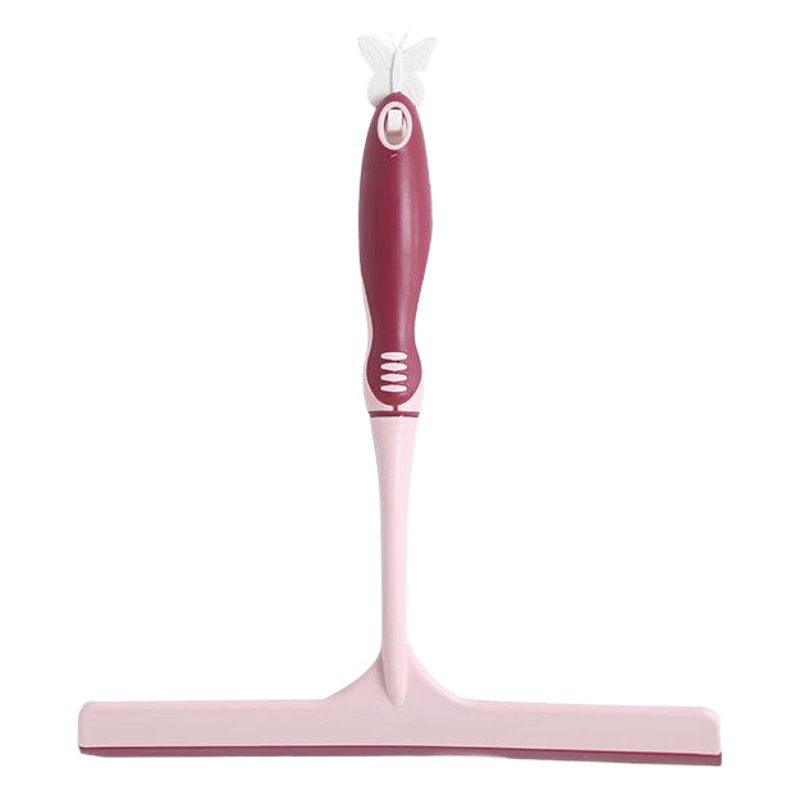 Источник 25 см резиновый стеклоочиститель бытовой стеклоочиститель для ванной комнаты с длинной ручкой стеклоочиститель