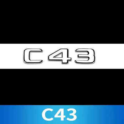 Car logo: E300L GLC300L C200L - standard-c43-is-the-same-as-the-original-car