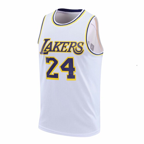 Wholesale Lakers Kobe 24th Jersey 23rd James Men's and Women's Couple Adult Training Top Basketball Shirt Backless Tee