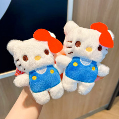 2025新款可爱玩偶猫咪大肠发圈韩系扎马尾发绳高弹力皮筋甜美头饰