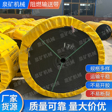 阻燃耐寒钢丝煤矿整芯拉力强防滑阻燃输送带 PVC 矿用阻燃输送带