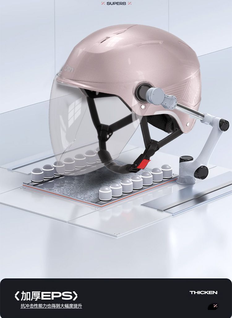 New National Standard 3C Electric Vehicle Summer Helmet