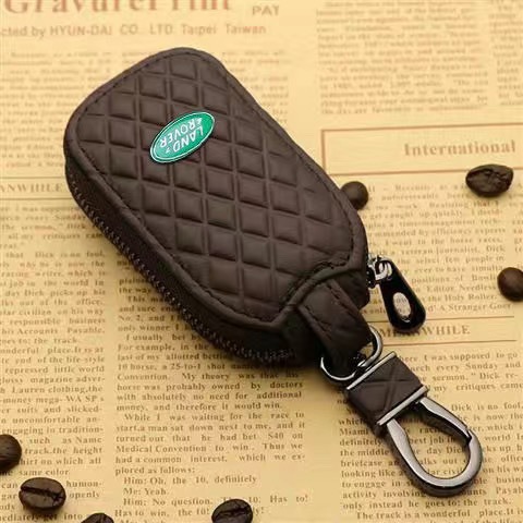 Genuine Leather Universal Car Key Bag Universal Men's and Women's Car Remote Control Protective Cover Korean Personalized Keychain