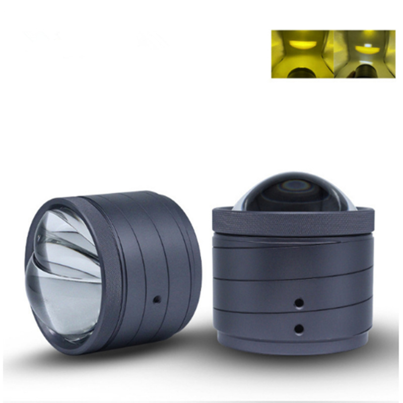 U60 automóvil LED matriz láser lámpara de niebla lente 60w alta potencia amarillo y blanco dos colores lámpara de niebla