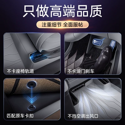 Floor Mats, Full Coverage, 25 | Modelə uyğun ayaqaltı