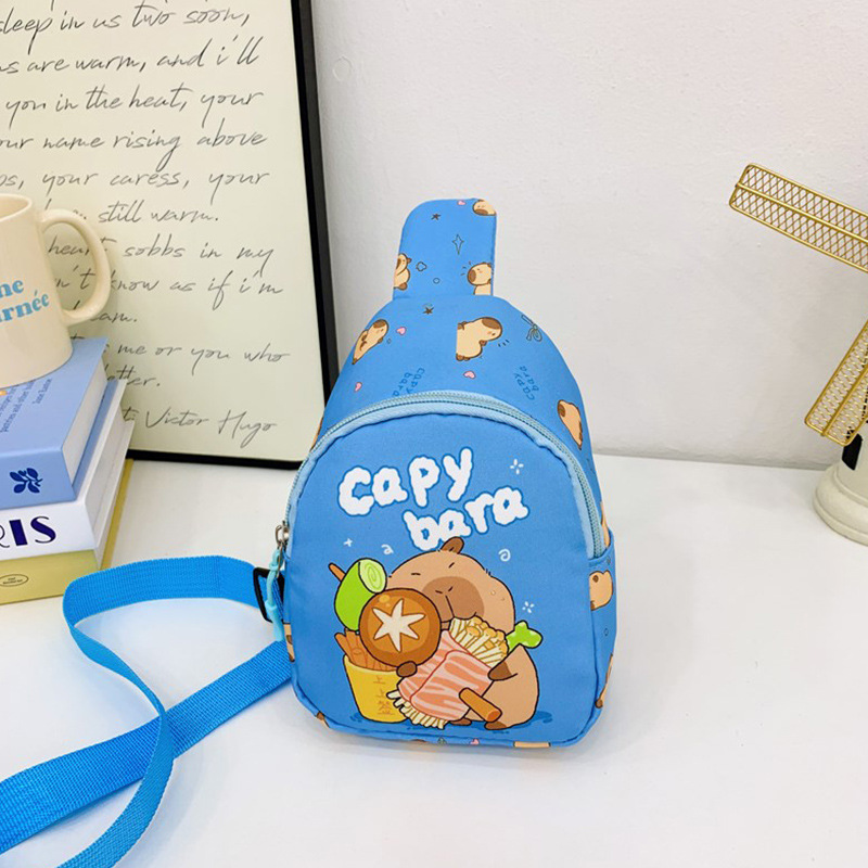 Bolsos para niños lindos bolsos de pecho para niñas al aire libre versátiles bolsos de cambio para niños bolsos de caricatura para chicas