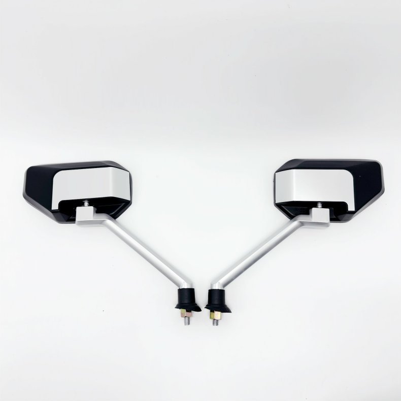 Electric Vehicle Rearview Mirror, Scooter Reflector, Tricycle Electric Motorcycle Convex Mirror Suitable for Yadea Aima Reversing Mirror