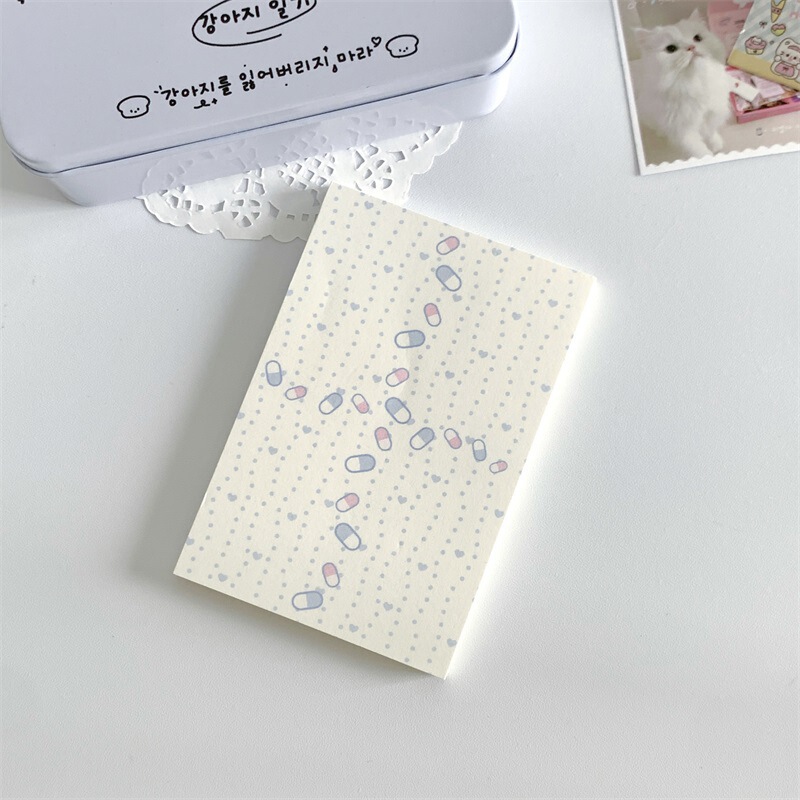 韓系ins風便箋本かわいい粘りのない伝言メモ帳学生高颜値手帳素材本|undefined