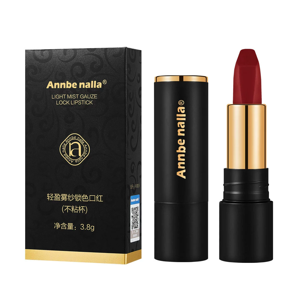 Здесь нужен перевод одного элемента: "Lipstick official website genuine long-lasting non-stick cup moisturizing matte light matte color lock lipstick wholesale"