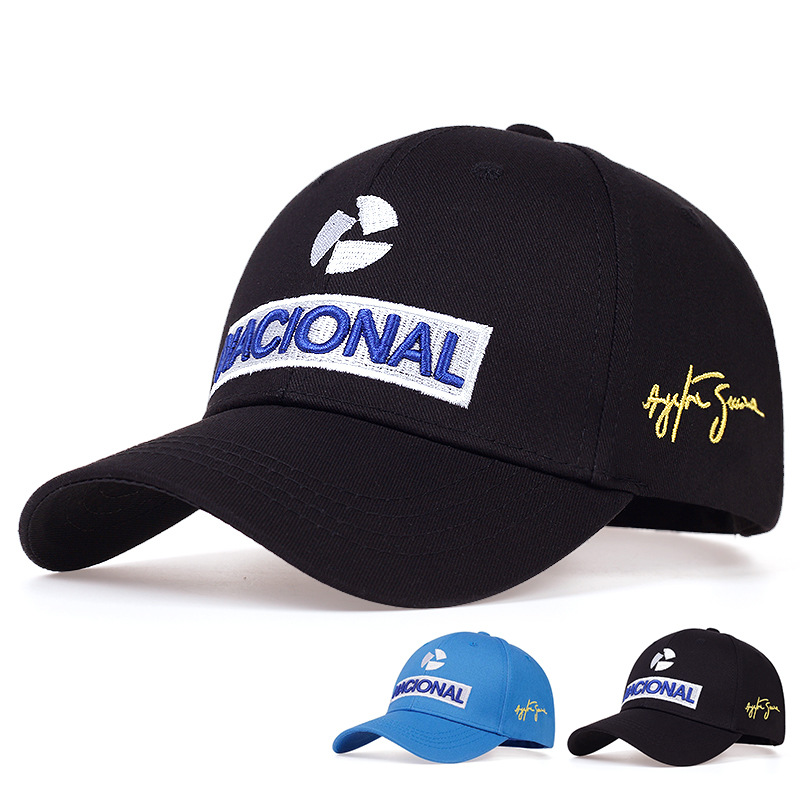 Ayrton Senna Racer Nakışlı Beyzbol Şapkası, Günəşdən Qoruyan