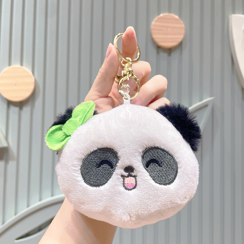 ぬいぐるみのかわいいアクセサリーのぬいぐるみのペンダント卸売りのおもちゃの子供のかばんの漫画の子供の鍵は子供の機械をつかみます。