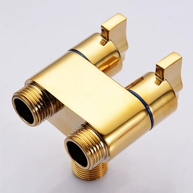 Transfronteriza de cobre traje limpiador de las mujeres de oro titanio inodoro pistola Baño de mano Booster cuerpo limpiador shattaf