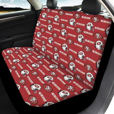 Universal seat cover: sales: San Francisco 49ers, featuring a