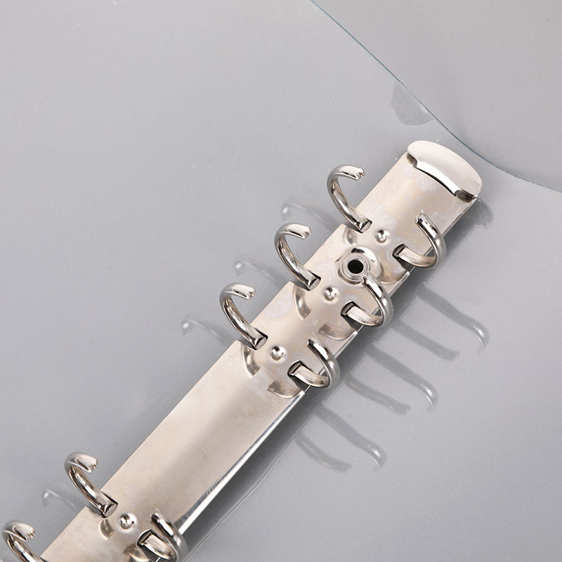 Transfronteriza transparente de PVC Diario Libro de color de hojas sueltas carpeta A5A6A4B5 notas de hojas sueltas portátil Shell núcleo interno