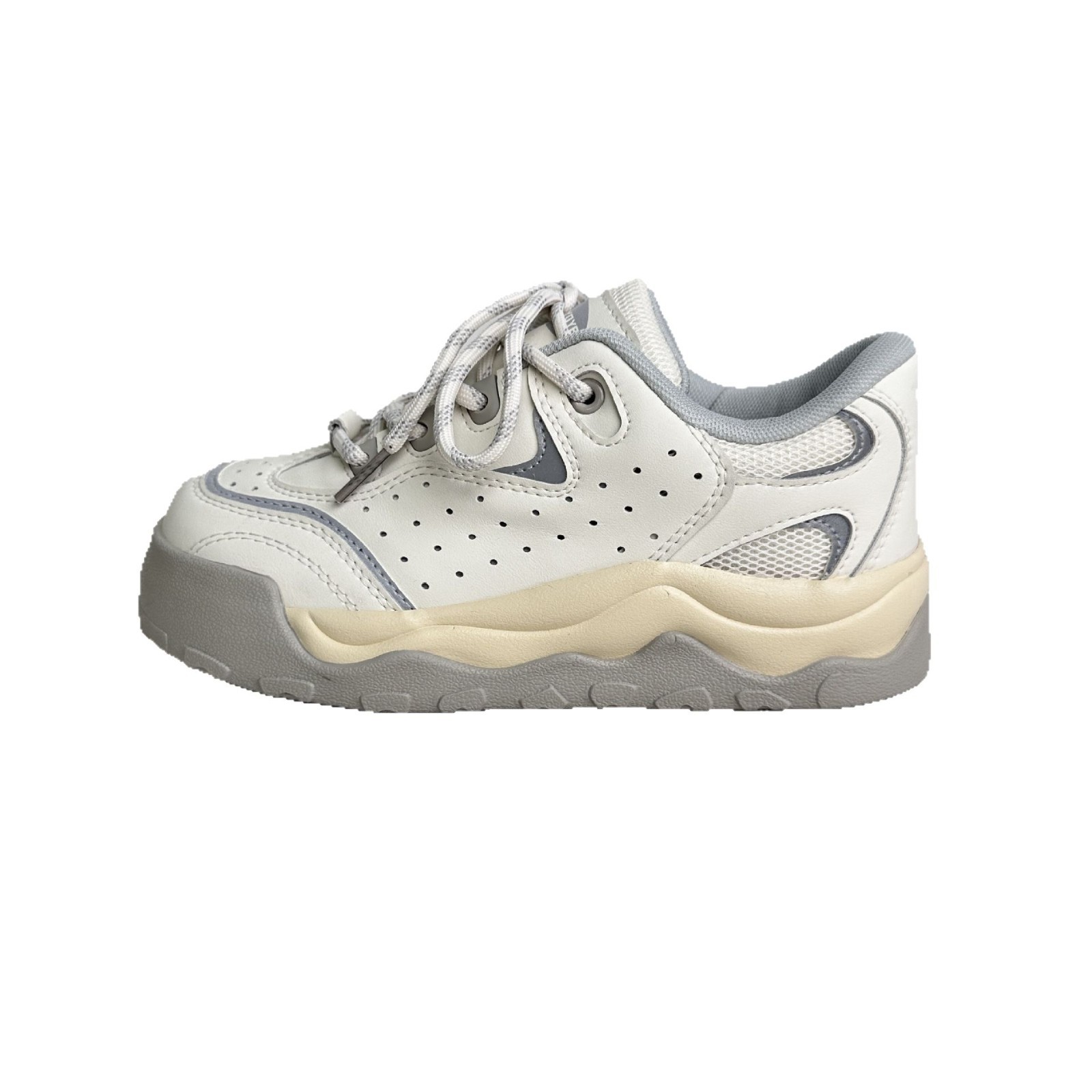 Zapatillas de tabla bajas de suela gruesa de onda lejana para estudiantes de la escuela 2025 tendencia de primavera deportes casuales zapatos de mujer zapatos de lona coreanos en nombre del cabello