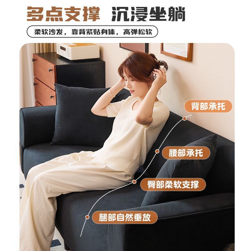 简易公寓沙发出租房屋客厅网红双人三人布艺小户型沙发卧室服装店|undefined