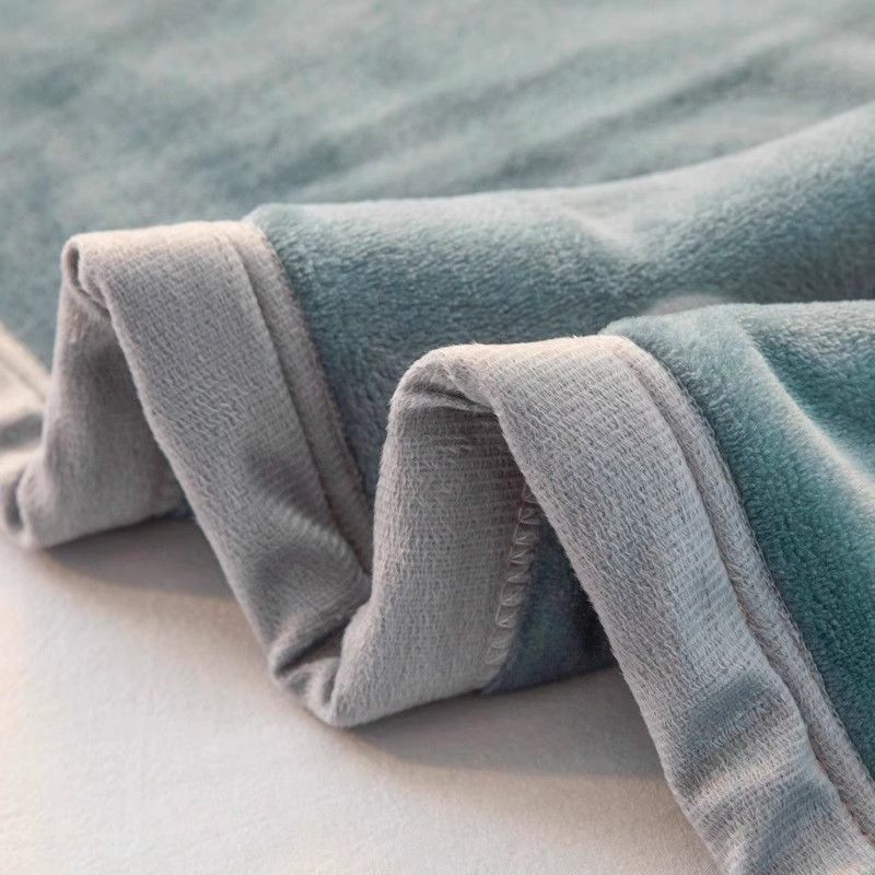 Leche mantas de terciopelo más terciopelo grueso brida coral terciopelo pequeña manta dormitorio de estudiantes dormitorios de invierno