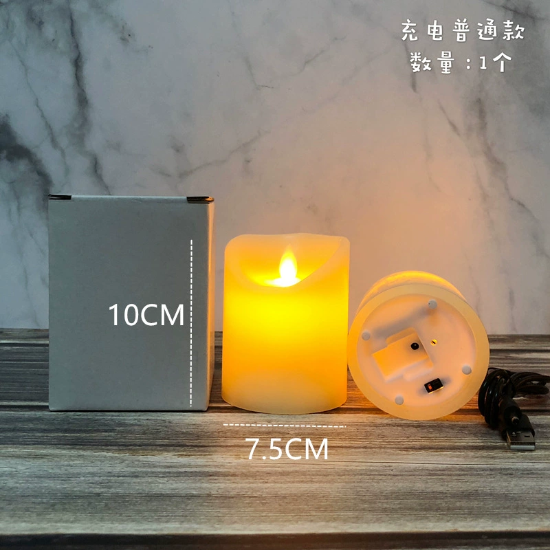 LED electronic candle swing flame Wedding Wedding Wedding Remote Charging Stage Road Quotes Bar